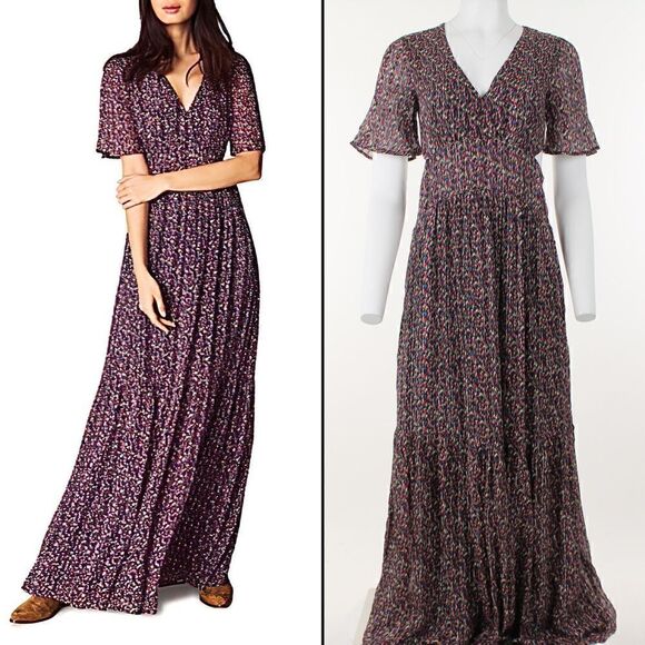 ba & sh Divine Open-Back Maxi Dress - Picture 1 of 5